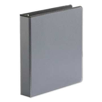 Universal® Deluxe Easy-to-open D-ring View Binder, 3 Rings, 1.5" Capacity, 11 X 8.5, Black freeshipping - TVN Wholesale